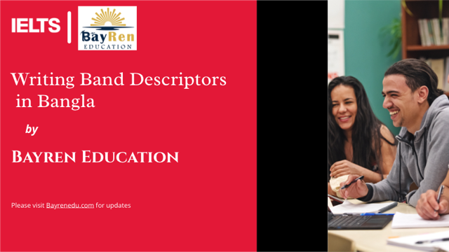 Writing Band Descriptors cover